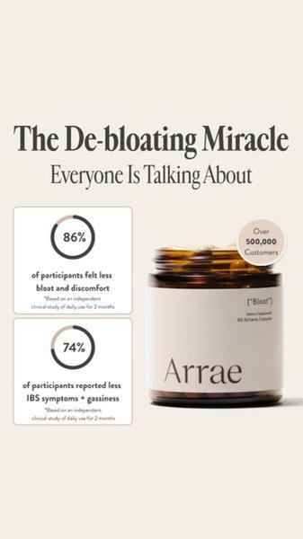 A clean, minimalist 9:16 vertical ad featuring a dietary supplement product alongside clinical percentage stats to establish social proof and authority.